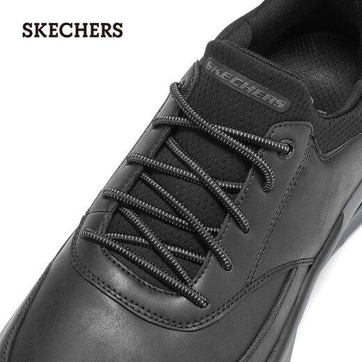 Skechers men's shoes autumn flash shoes comfortable business casual shoes 205492 black/BLK 41