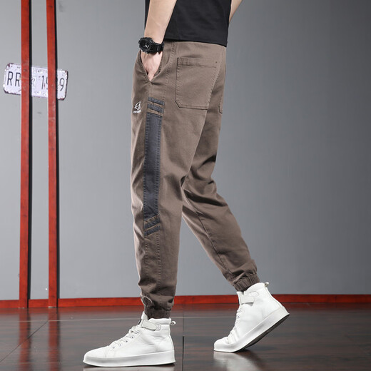 PLAYBOY (PLAYBOY) Summer delgado Pantalones casuales para hombres de moda