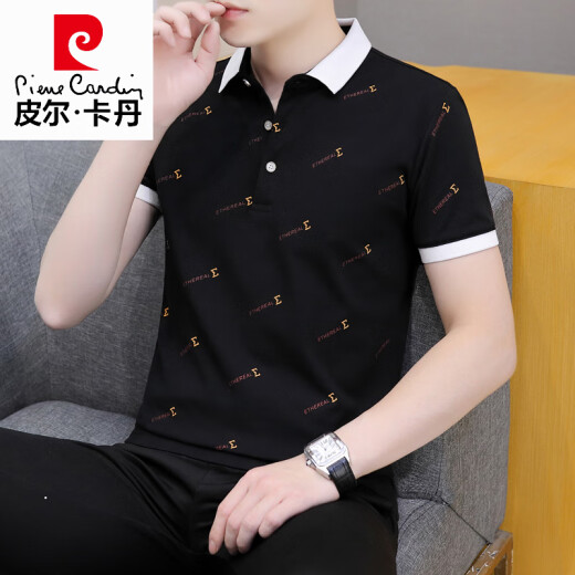 Pierre Cardin 2025 NUEVA SUMER SUMMERS Camiseta de manga corta para hombres Polo de marca de moda