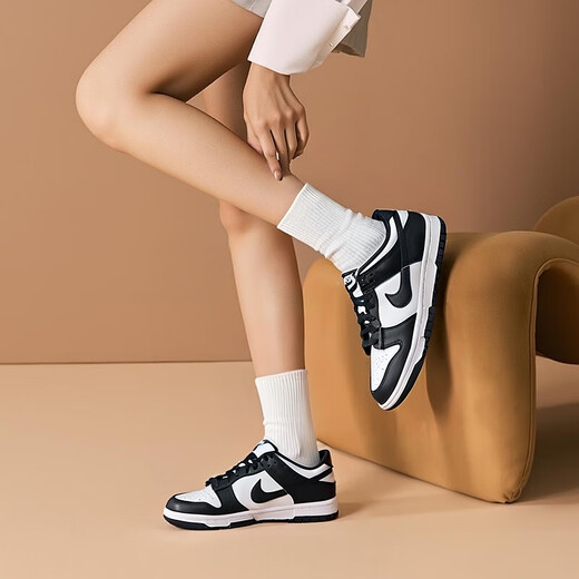 Nike (Nike) große Kinderschuhe 25 Herbst Dunk Sneakers Damenschuhe tragen resistente leichte Teenie-Low-Top-Casual Schuhe CW1590-100 36