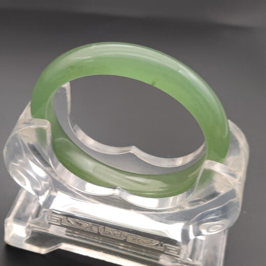 Bijoux Qiwn Léger Niche de luxe Bijoux Jade Dongling Bracelet Bracelet Bracelet Fashion Fashion Bijoux Dilate et Grea Green Light 687 Modèle Diamètre intérieur 52,6 mm Largeur 11,6 mm