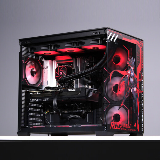 ASUS ROG Night God family bucket 9800X3D 9950X3D ASUS RTX5080 5070Ti desktop assembly computer game console live broadcast design rendering video editing complete machine configuration 7 R7-9800X3D + ASUS 5080
