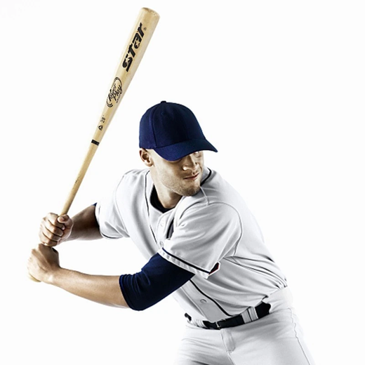Star baseball bat can be used for professional players to use wood color baseball bat 32-inch car training body-proof solid bat 28-inch WR250 primary color 32-inch