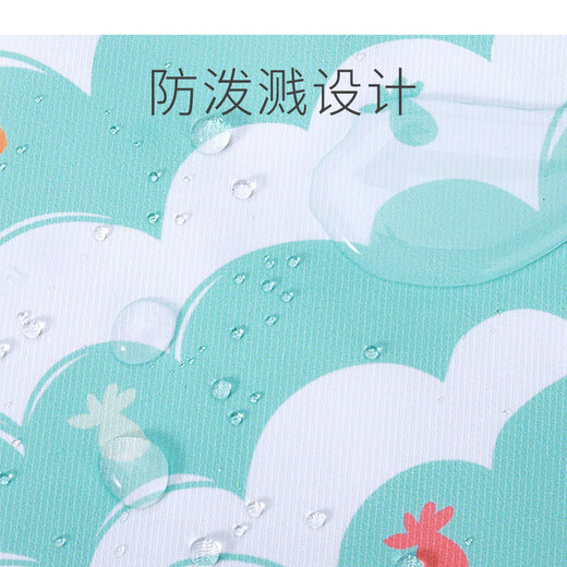 LUKE LULU婴儿尿不湿收纳袋防水外出便携式宝宝尿片袋奶瓶纸尿裤尿布包袋子 【波浪章鱼】拉链款+按扣款+挂钩 【波浪章鱼】拉链款+按扣款+挂钩