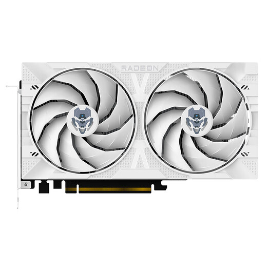 VSTARMOR AMD RADEON RX 9060 XT 8GB OC white alloy e-sports game AI rendering design intelligent learning desktop computer independent graphics card