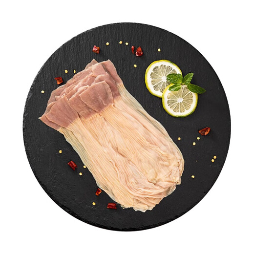 Frozen duck esophagus, raw duck food, duck belly, marinated goods, commercial ingredients, duck goods, duck glands, gastroesophagus, original cut ice-free duck esophagus 1kg/bag*1 bag