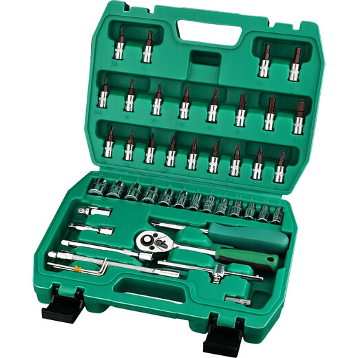 Litian Auto Repair Toolt Set Sleve Sleve Ratchet Repair combinaison Boîte à outils de réparation de maison