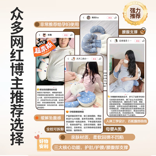 Bei Chuzhong enceinte des femmes enceintes oreiller côté oreiller de couchage côté oreiller côté coussin de latérus