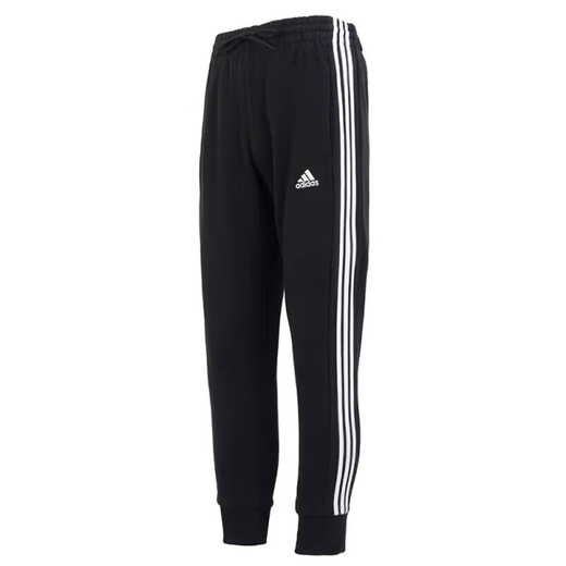 Adidas men's pants summer new small feet pants sweatpants knitted close-up casual running trousers GK9226 HA4337/black three stripes XL /185/90A
