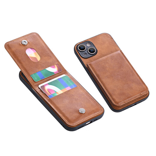 ZWNPC Redmi 9A Mobiltelefonhülle Neuzugangskarte Änderung mit Kartenbeutel mit Klammer Redmi9 Anti-Fall-Insertionskarte Business Soft Shell 5plus Protective Leder Hülle Klassische schwarze Imitation Leder Klappkarten-Karten-Mobiltelefon Hülle + Geschenkseil Redmi 9A