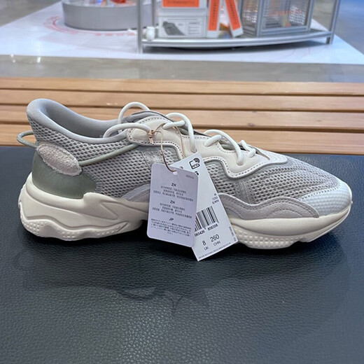 ADIDAS (Adidas) Clover Shoes informal Shoes Men's Shoes Women's Shoes 2025 Summer NUEVO OZWEEGO Daddy Shoes amortiguando zapatos anti-Slip Running Gy9926/Black Warrior 38