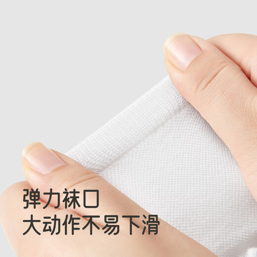 YEEHOO baby socks spring and autumn style baby socks boys and girls versatile sports socks breathable new children's socks pure white 3-5 years old recommended foot length 14-16cm, 3-5 years old