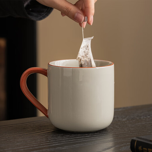 Xiyuanji Caohuhui Mug Ceramic Water Cup Home Drinking Cup Large Capacity Tea Cup Office Coffee Cup Caohuhui Yanming Mug