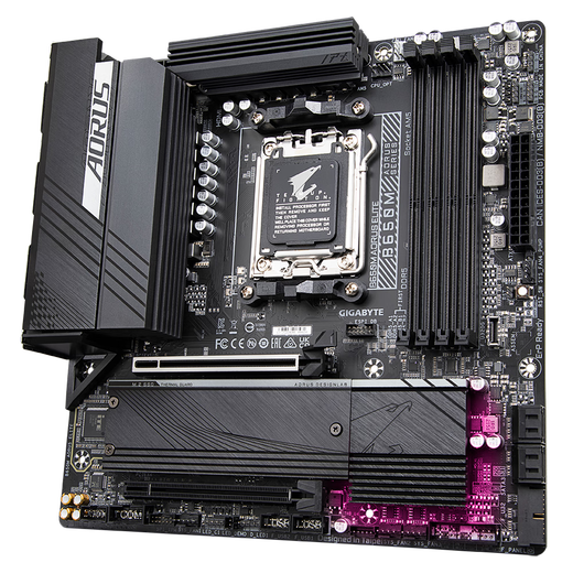 AMD锐龙9950X3D/9900X3D/9800X3D/9700X/9600X 搭技嘉B850 B650小雕/冰雕/电竞雕/迷你雕 主板CPU套装 技嘉B650M AORUS ELITE 小雕 R5