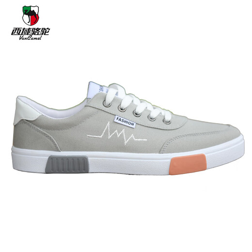 Western Camel (Vancamel) 2025 Sommer neu atmungsablöser Sportschuhe Mode vielseitige Brettschuhe Leichte koreanische Stil Schuhe 6636 Grau 39