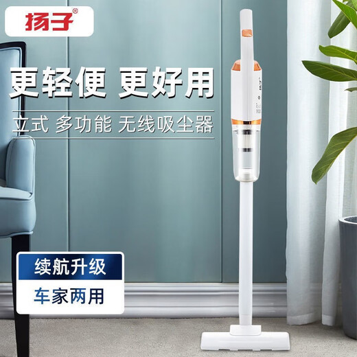 扬子 无线手持吸尘器家用吸尘机扫吸拖三合一扫地机车家两用大吸力除尘机 【祖母绿 升级款】吸尘器+扁吸+地刷+圆刷+小毛刷