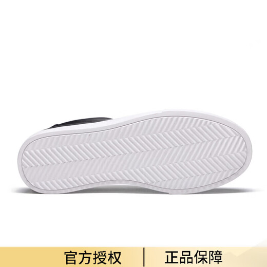 MNSMIN法国奢侈品男鞋高档四季款牛皮系带休闲小白鞋日常通勤板鞋时尚潮 黑色9225 38