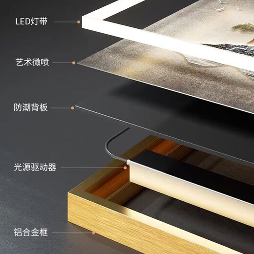 
Ideological character Fu character light luxury living room entrance decoration painting modern simple hanging painting elk corridor opposite door mural E1389 Ruifu Yingxiang 80*160 (recommended walls of 1.0 meters-1.2 meters) Light luxury gold frame [plug-in remote control model] Aluminum alloy crystal porcelain surface + remote control LED light