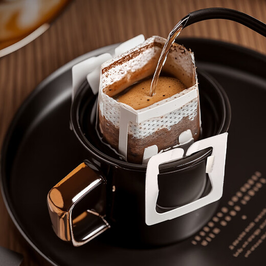 CLITON ear-hanging coffee filter paper, portable hand-brewed coffee powder filter, drip-type hand-brewed coffee powder filter bag, 100 pieces