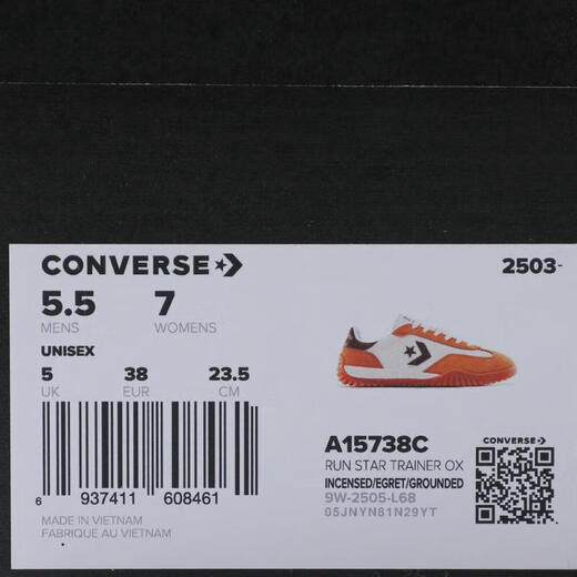 Converse [大发发] 2025 Women's Chuck Taylor SEASONAL Casual Sports Shoes A15738C 37.5