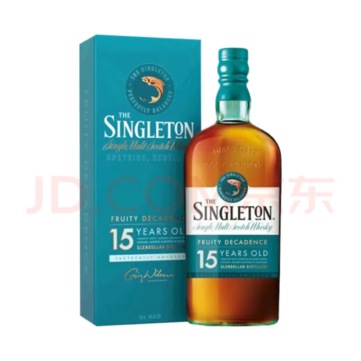 苏格登苏格登（Singleton达夫镇 15年 苏格兰 单一麦芽威士忌700ml 洋酒