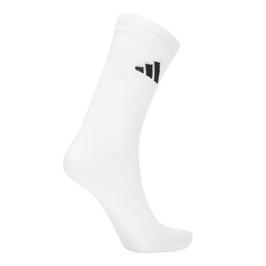 
Adidas Adidas new breathable sports socks triple suit men and women casual socks 2025 new color mid-tube socks JC9272 M
