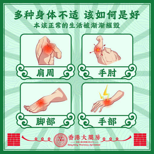 Hong Kong Pharmacy Co., Ltd. Tougu Cream Cervical and Lumbar Joint Relief Pain Shoulder and Neck Muscle Soreness Knee Pain Gentle and Non-irritating 50g*1