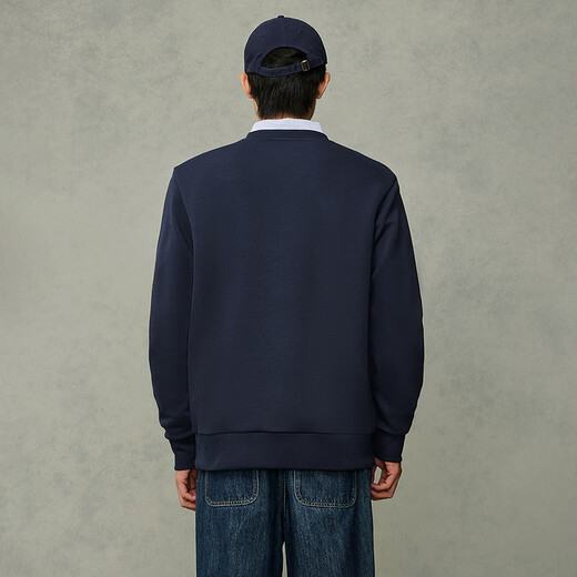 HLA Hailan House sweatshirts for men and women, Qiu Yixin is the series of appliqué embroidered long sleeves for parents and children