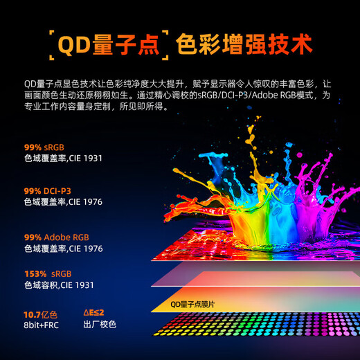 Titan Legion P275MV PLUS enhanced version 27-inch QD-MiniLED 4K160Hz dual-mode 320Hz DyDs technology Type-C 65W gaming monitor newly upgraded dual-mode P275MVPLUS enhanced version