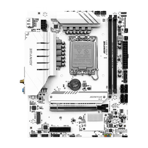 精粤H610/B760/Z690 Z790雪梦主板INTEL游戏主板/ITX主板 适配12100F/12400F/12600KF/14600KF单主板 精粤B760M-K WIFI W主板