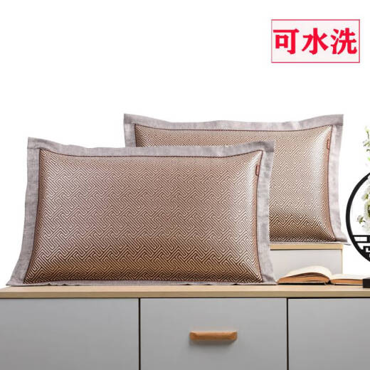 Case de almohada de seda de hielo de verano yonghuan estuche de almohada de almohada fría de doble cara de verano