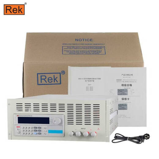 倪之尔定制美瑞克RK9713B系列可编程直流电子负载仪9716B大功率负载仪表 RK9713系列(150V、120A、600W)