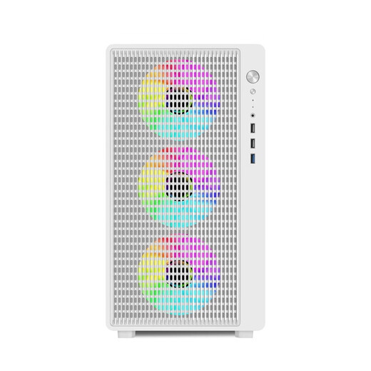 Jingyue B760/Core I5 ​​12400F/13400F/16G/RTX3060 AUSSTELLUNG COMPUTER GAME Konsole DIY Assembly Machine Chicken Chicken Lol Yongjie Game Computer Desktop Ganzmaschinenkonfiguration i3 12100F ohne Grafikkarte/16G/512G gepaart mit Jingyue GTX10