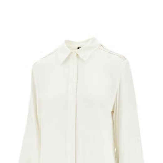 安普里奥·阿玛尼（Emporio Armani） 奢侈品 女士 EW000568AF12188U1131 上衣 白色 20 | L/XL