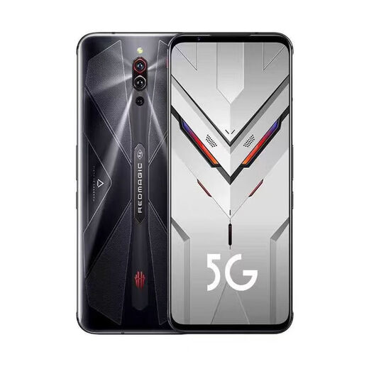 
Red Devil/Nubia/5G Pass NX659J E-sports game mobile phone with shoulder keys, Red Devil 5G new original 8+128 black 5G Pass_Official standard_128g256g_Mainland China