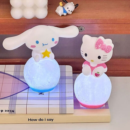 Cute Sanrio Cinnamon Dog Night Light Cute birthday gift for girls to give to besties or girlfriends Cute Cinnamon Dog Night Light