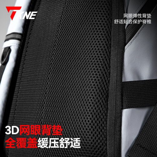 TKNE Helmet Bag Motorcycle Riding Backpack Motorcycle Travel Water-Repellent Large Capacity Can Hold Full-face Helmet Motorcycle Rider Bag Men