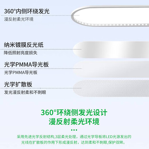 
Durable aisle light corridor light led ceiling light modern simple Nordic long living room light study balcony lamp J buy 3892-walnut color 40cm-neutral light 16