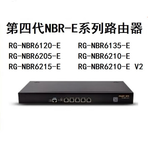 Ruijie Ruiyi RG-NBR6120-E 6135 6125 6205 NBR7204 7205-E enrutador de puerta de enlace RG-NBR6210-E V2 (con máquina 1000) completo