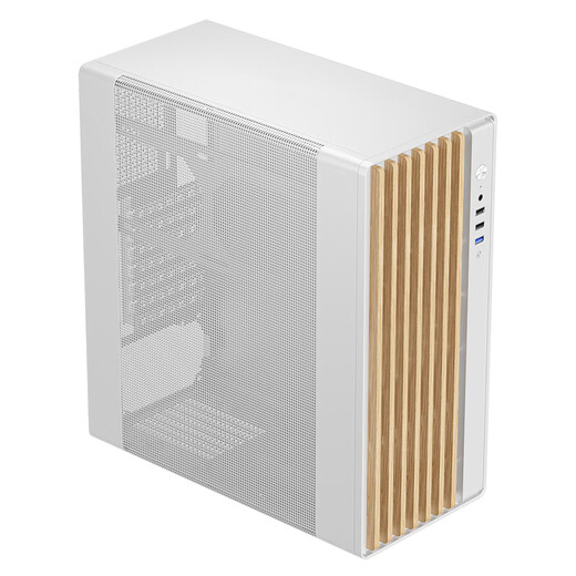 Patriot (aigo) Yufeng N20 white desktop computer main case ATX motherboard/wooden air duct case/grid mesh cooling panel