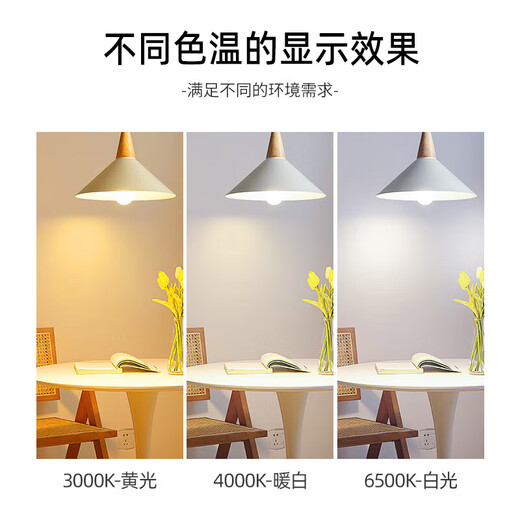 Philips (PHILIPS) LED light bulb household energy-saving light bulb led super bright e27 screw bulb 23w-white light 6500K 1 pack