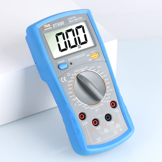科至途DT9205高精度数字万用表电子表电工专用表防烧带自动关机 TS890D【标配】带表笔电池