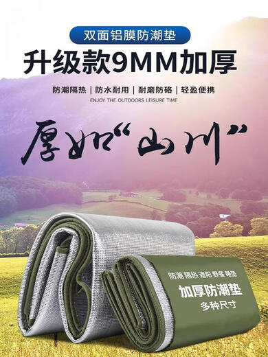 Dutrieuxfe Mat Outdoor Camping Толстый палатка для спального коврика домохозяйства для пикника для пикника с влажной изоляцией.