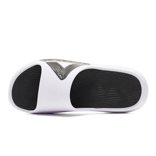 Peakstil Extreme Slipper Herrenschuhe Bogenschuhe flache Füße für Korrekturruhrschuhe Stütze Sandalen Nicht-Schlupf-Männer Sandalen Big Weiß/Schwarz 39