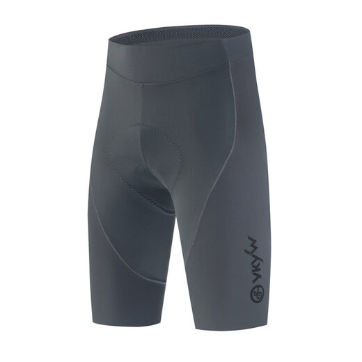 YKYWBIKE men and women without straps breathable summer road bicycle Belgian seat cushion 5 minutes quick-drying cycling pants YPZ1049-gray fog-Belgian 6-hour seat cushion S