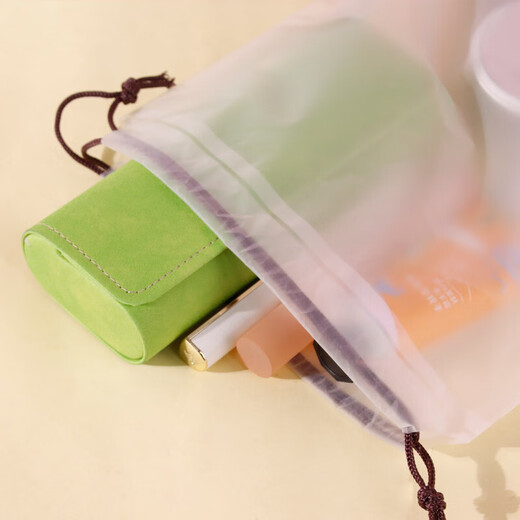 TaTanice drawstring pockets 10 pack travel storage bags business trip luggage organizer packing bags waterproof storage plastic bags