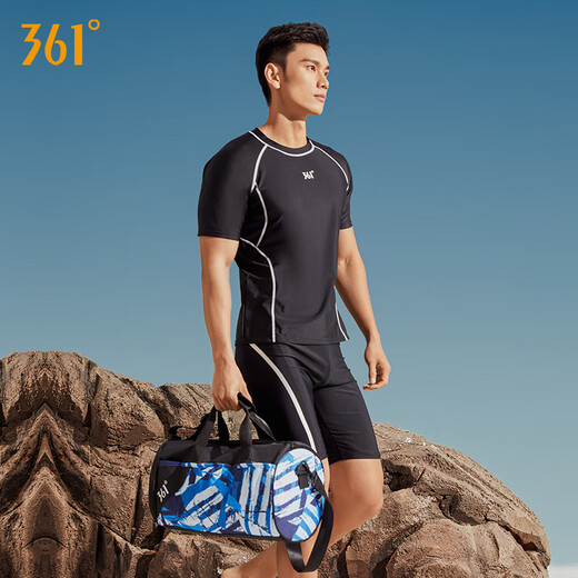 361 trocken nasse und separate Schwimmbeutel Schwimmbeutel wasserdichte Tasche Männer und Frauen Sport Fitness Tragbares Handtasche Aufbewahrung Tasche Lila lila