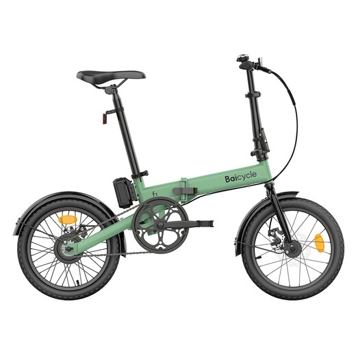 BAICYCLE power-assisted bicycle Xiaobai F1 ecological chain ultra-light three-fold transportation removable lithium battery new national standard lightweight long-lasting work commuter adult