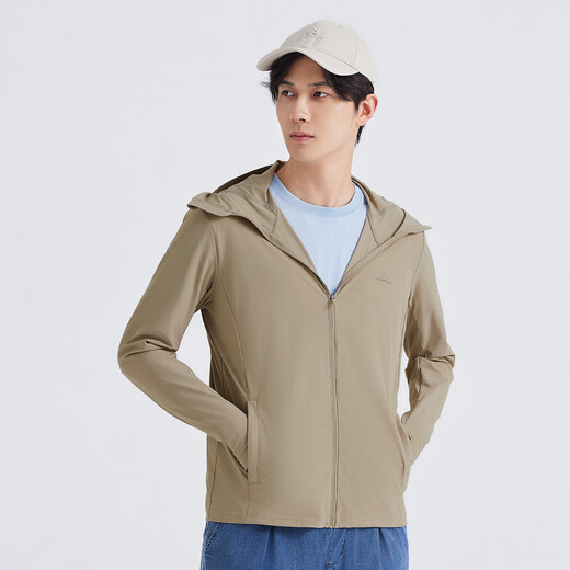 Pathfinder Ice Silk Cooling Sun Protection Clothing Men's Outdoor Sports Sun Protection Breathable Skin Clothing UPF100+ Sun Protection Clothing Men's Fishing Glacier Gray L