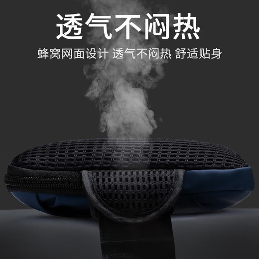 Sanqihu running mobile phone arm bag for men and women special arm fitness equipment wrist strap arm light sports classic black